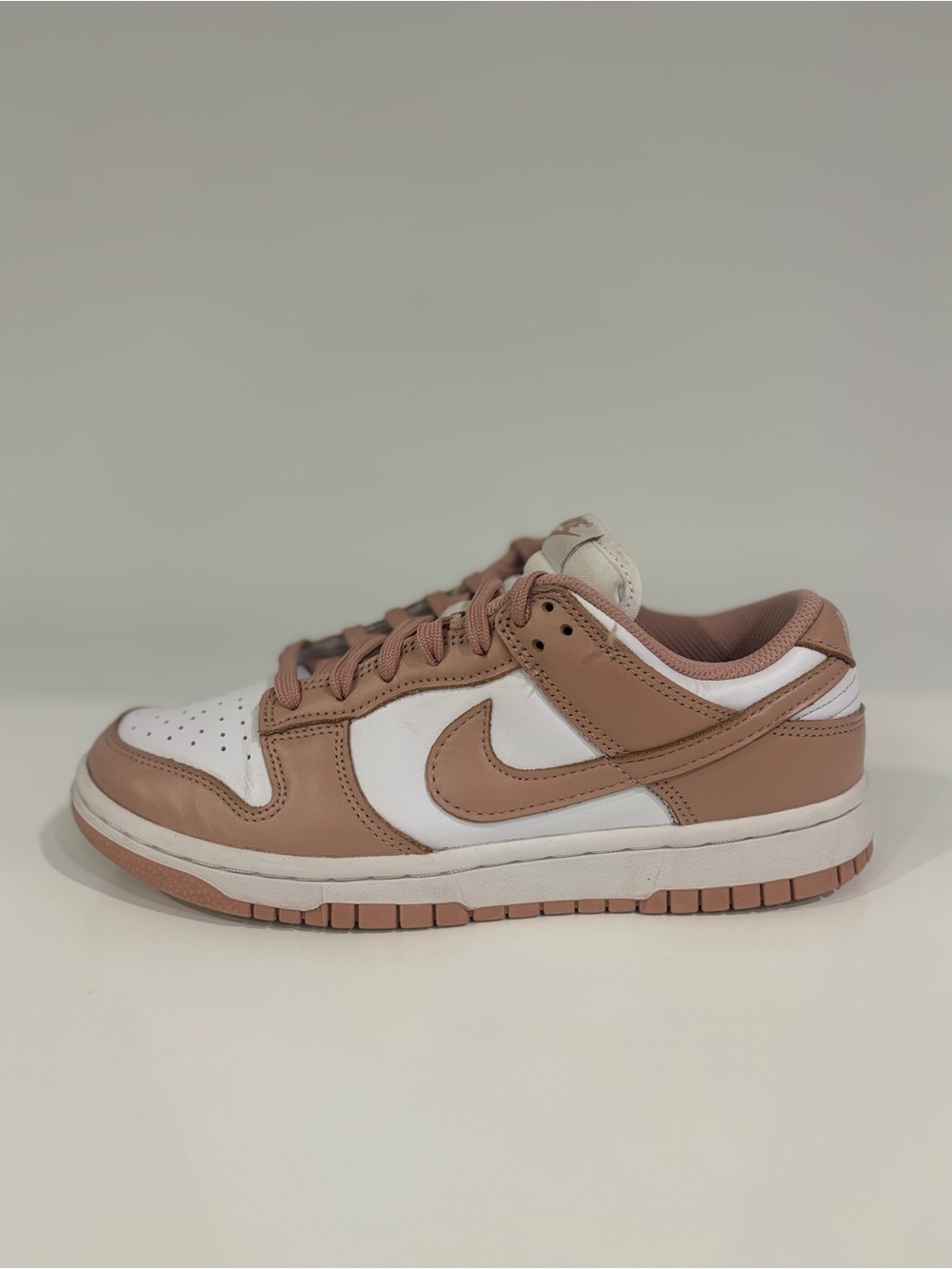 Nike Dunk Low Rose Whisper White Pink Sneakers Women 7.5 (No Box)